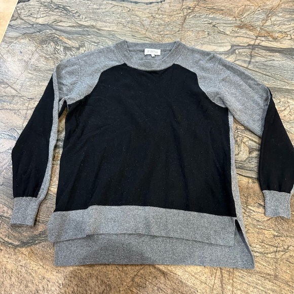 FIRTH Colorblock Wool Cashmere Sweater - Picture 1 of 6